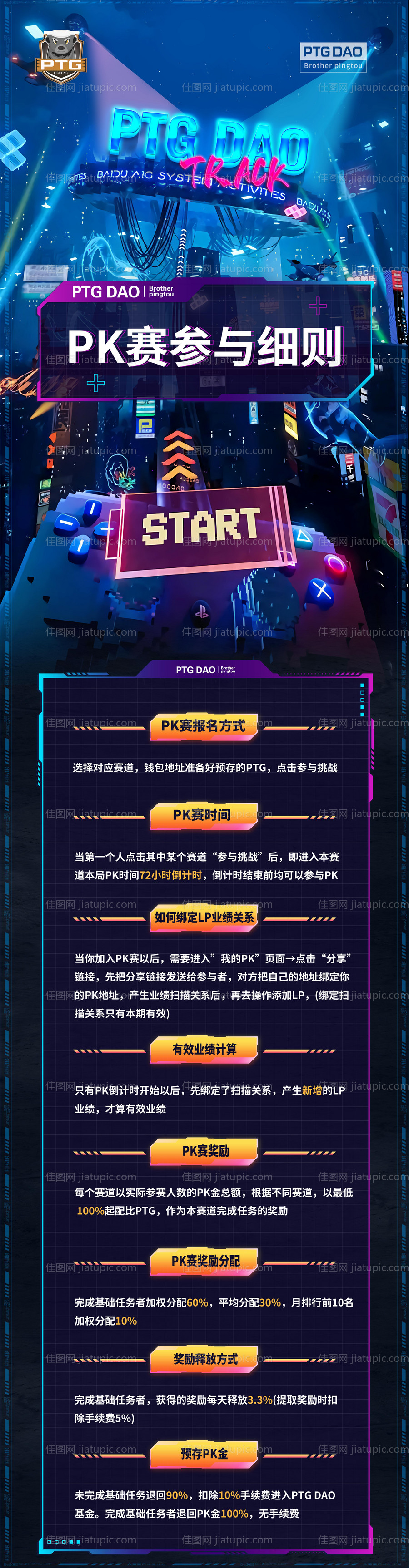 赛博朋克活动长图-源文件