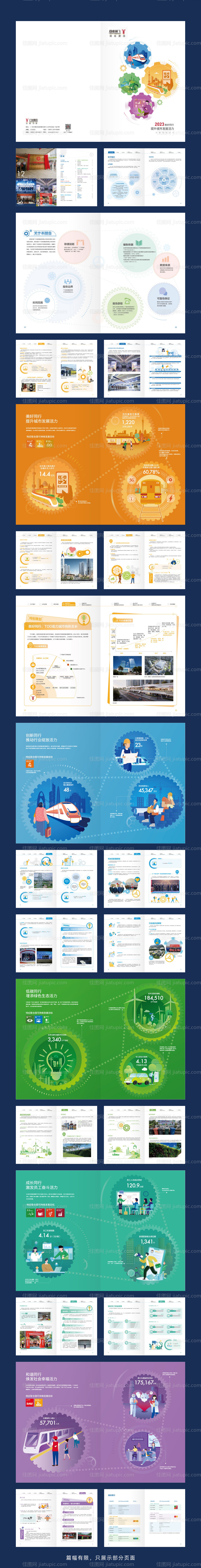 城市建设发展宣传画册宣传册-源文件