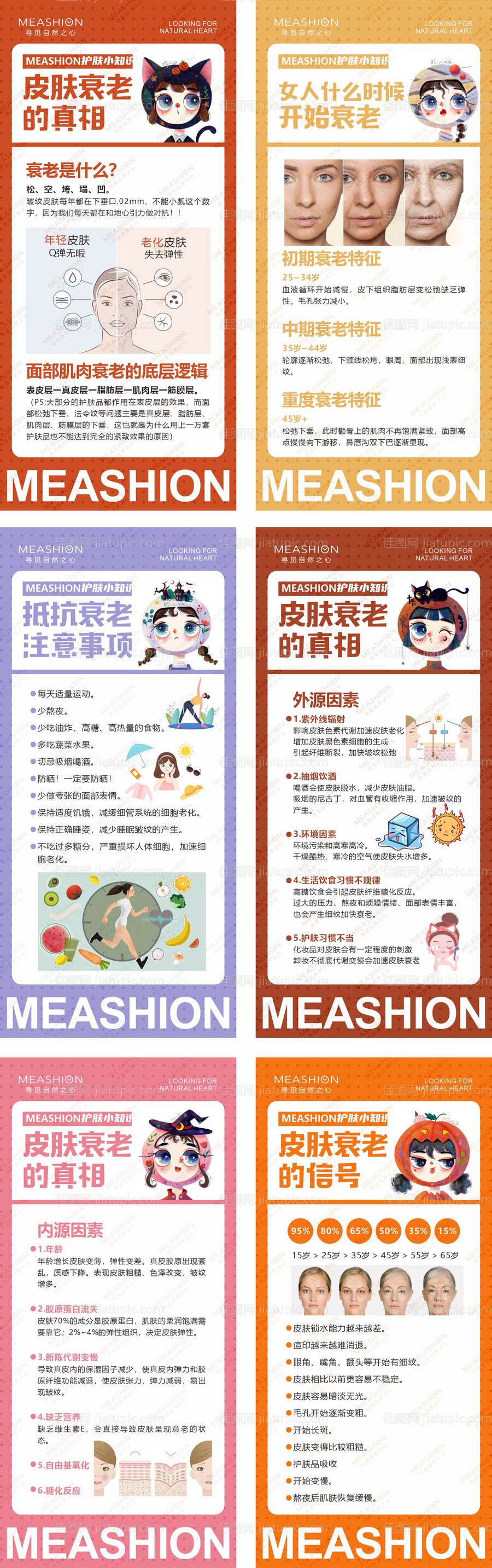 护肤知识系列海报-源文件