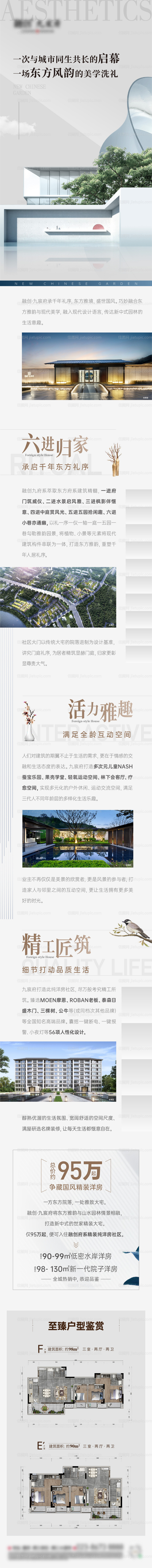 房地产产品价值点长图海报-源文件