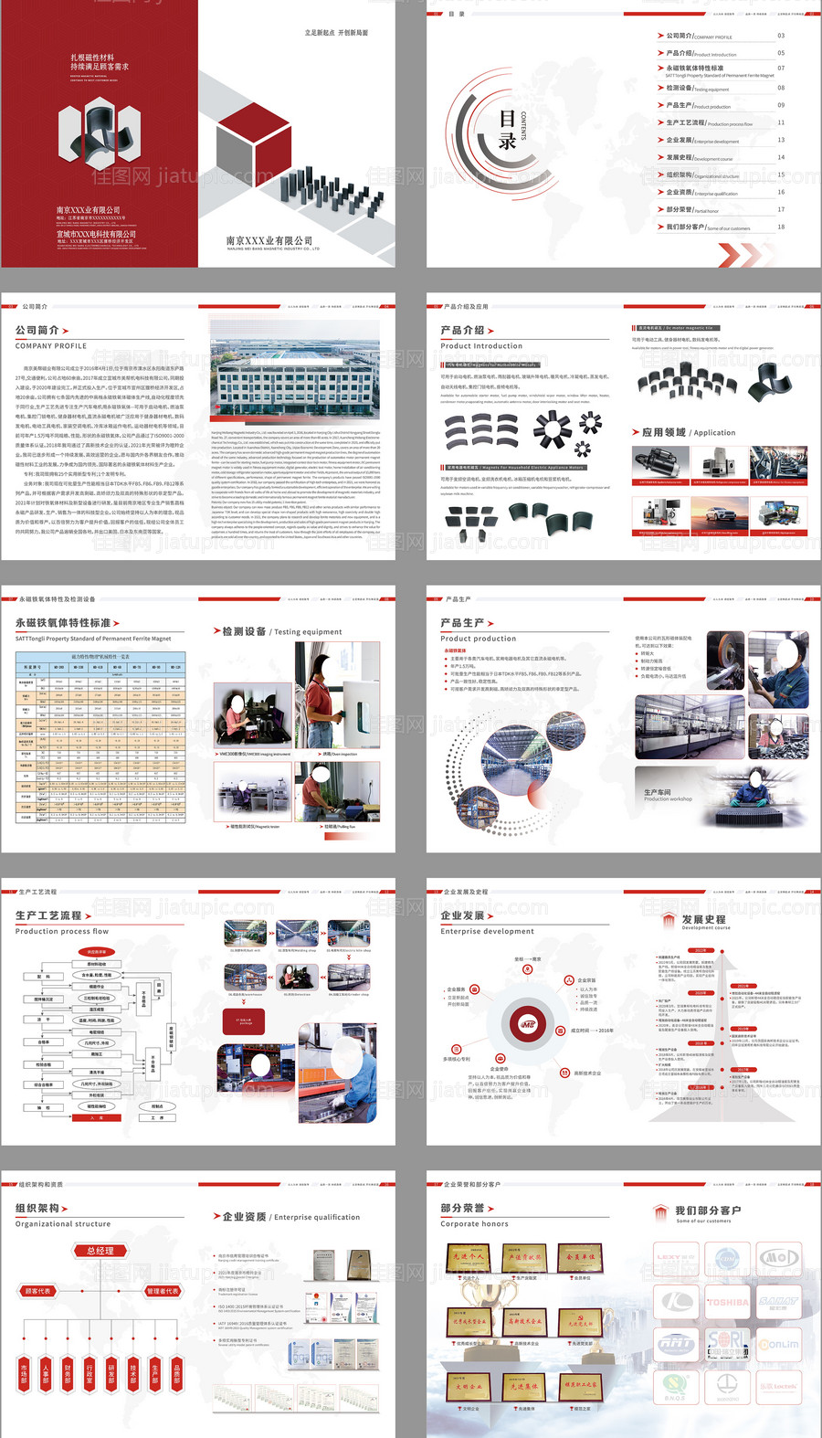 企业宣传画册-源文件