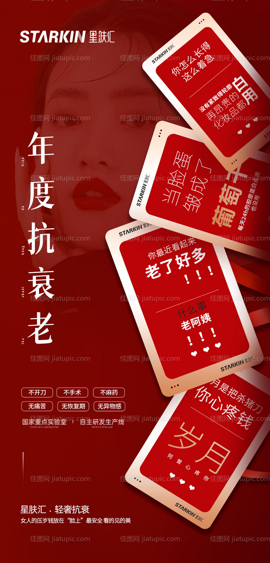 医美新年抗衰老海报-源文件