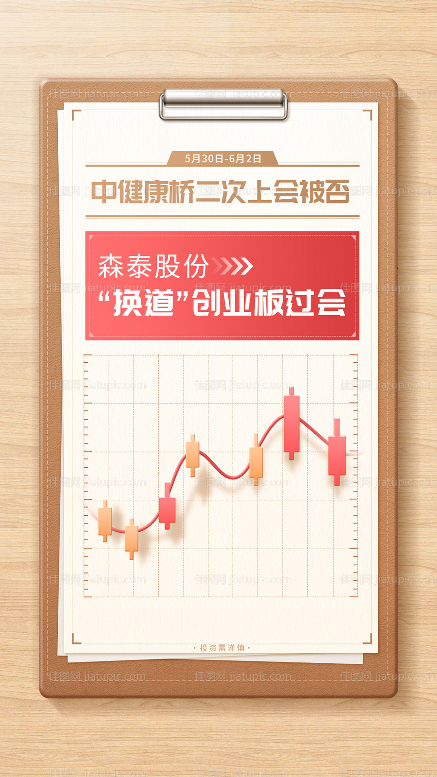 招聘大字报金融基金地产保险海报-源文件