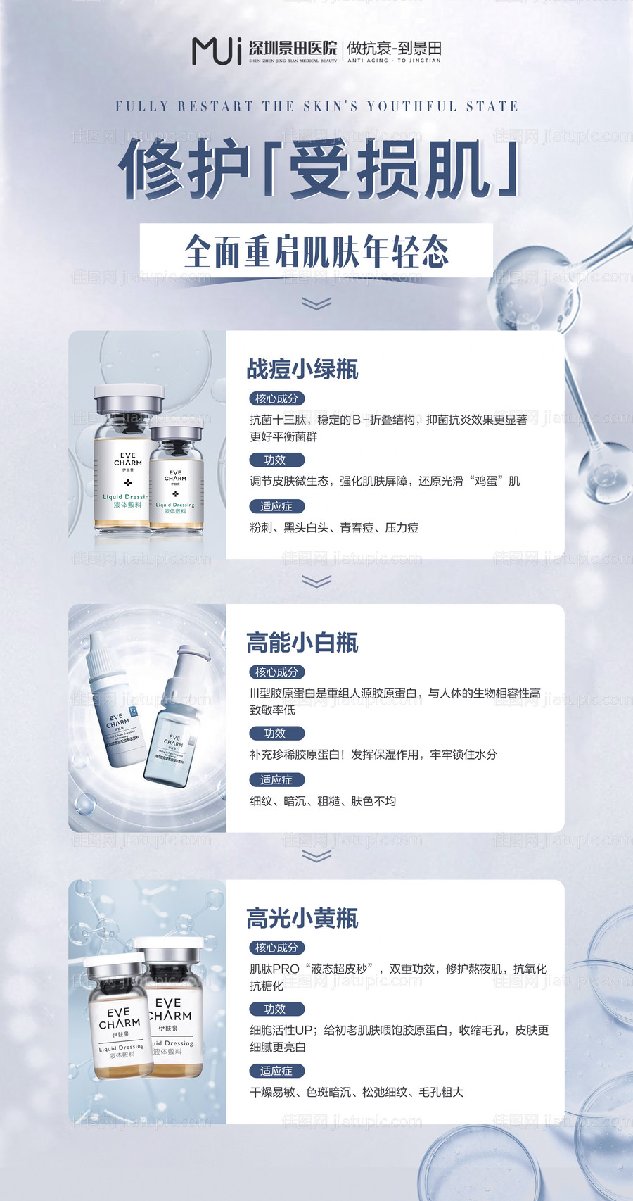 医美项目修复海报-源文件