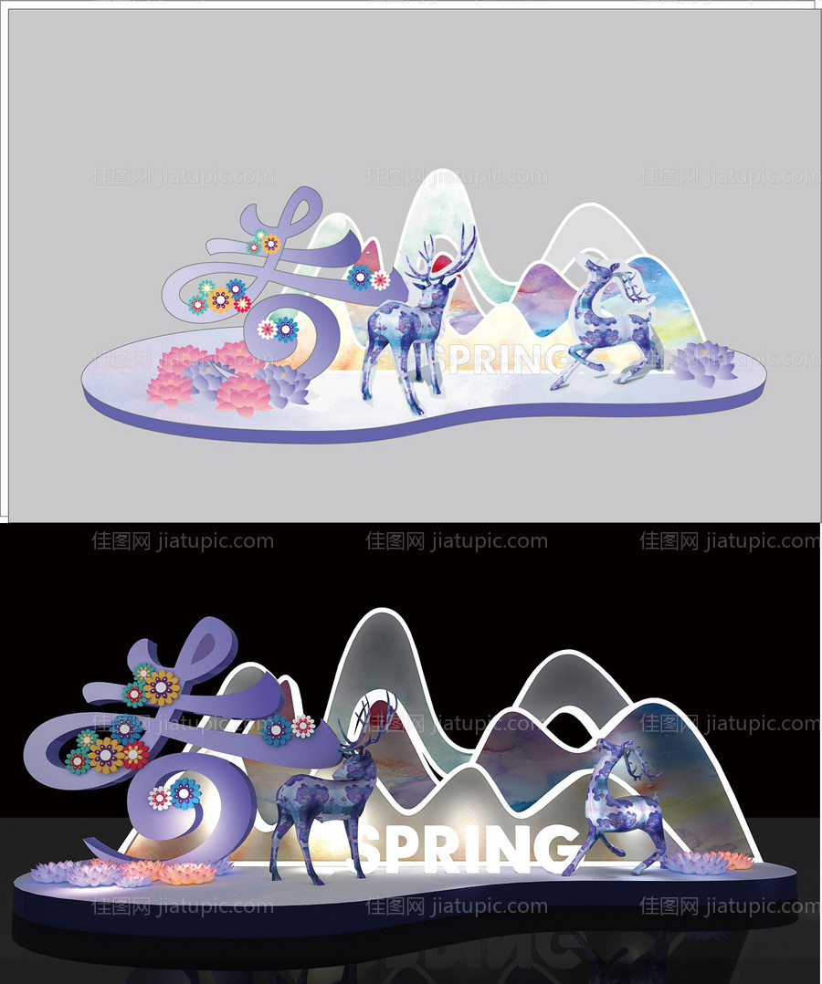 商场美陈-源文件