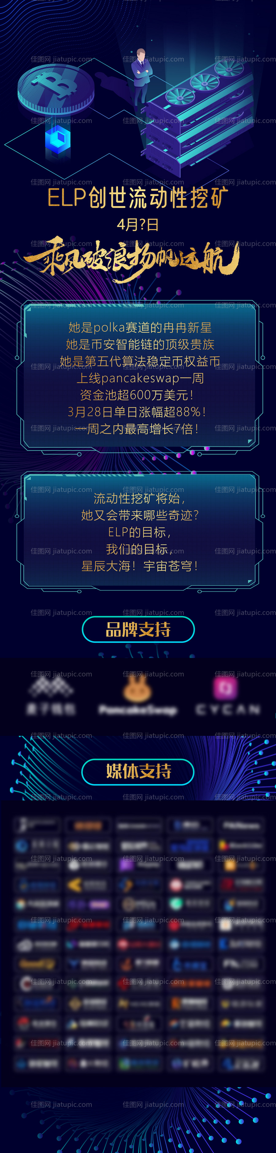 区块链海报-源文件