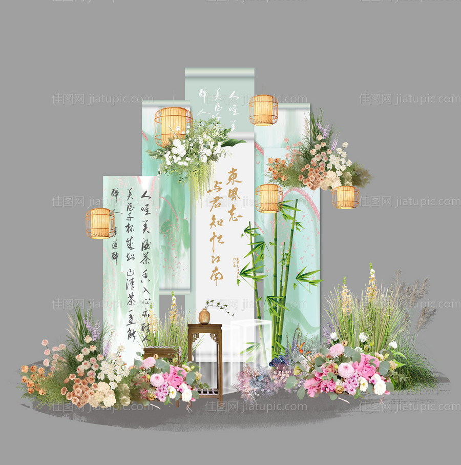 中式美陈-源文件