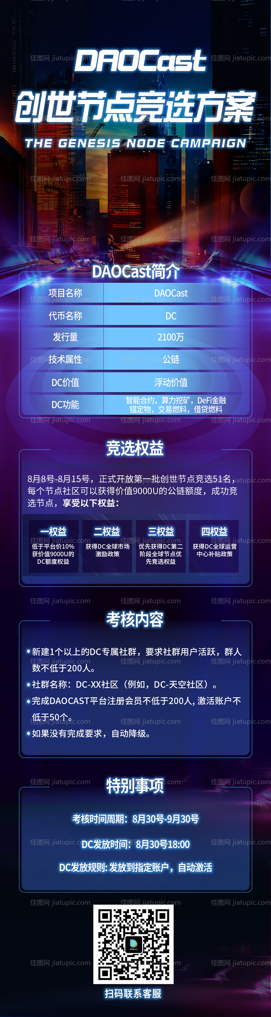 太空星球宇宙科技宣传图长图-源文件