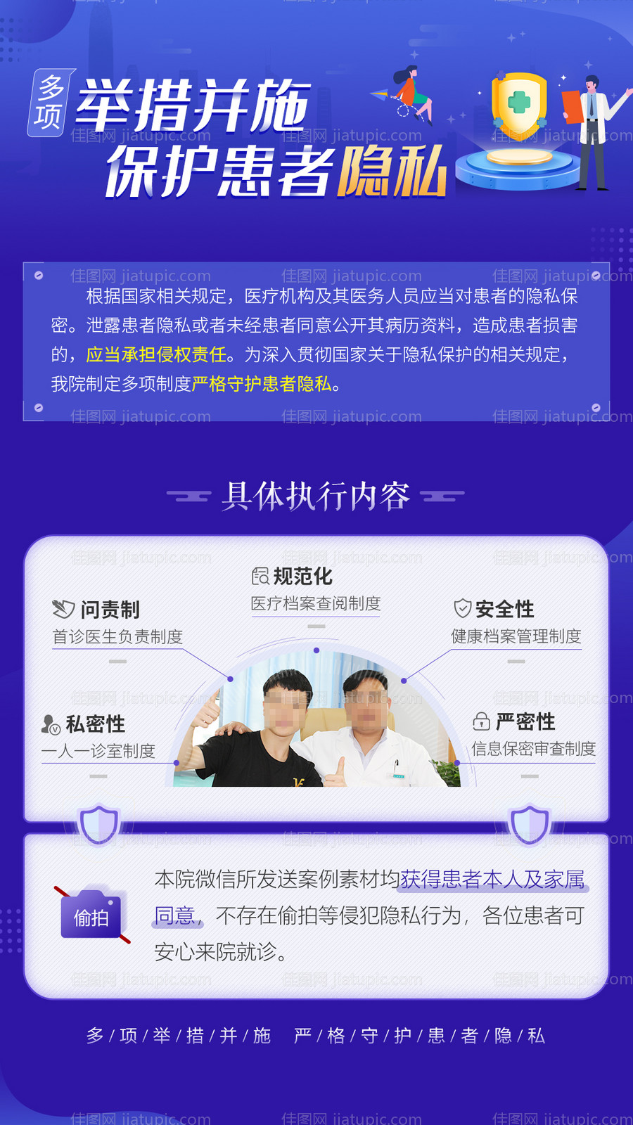 保护患者隐私海报-源文件