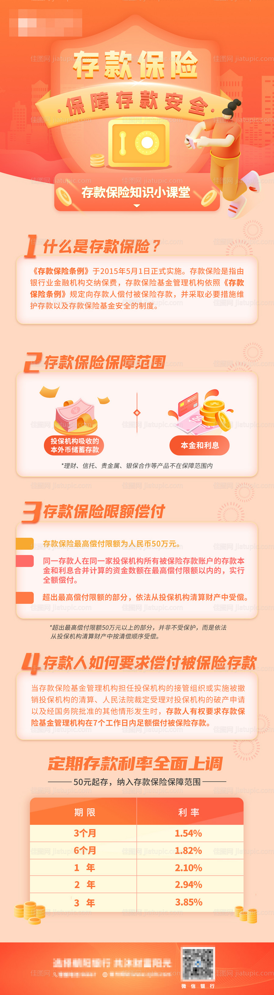 存款保险条例海报-源文件