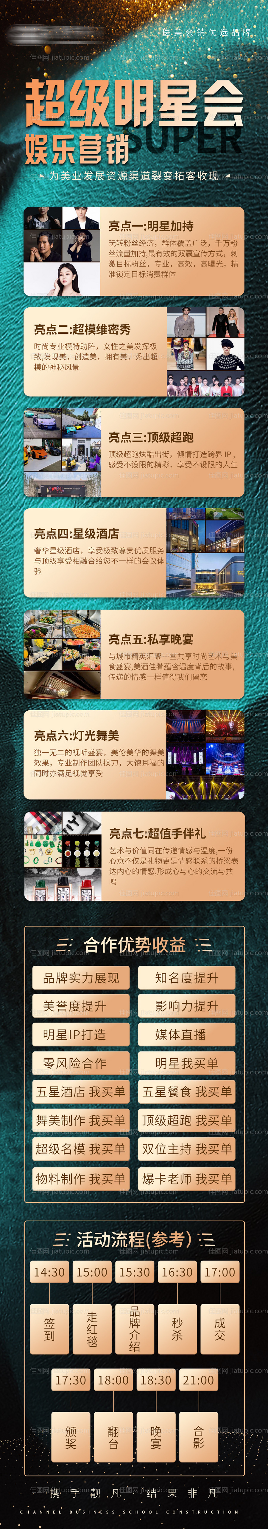 颜值有道水胶原长图海报-源文件