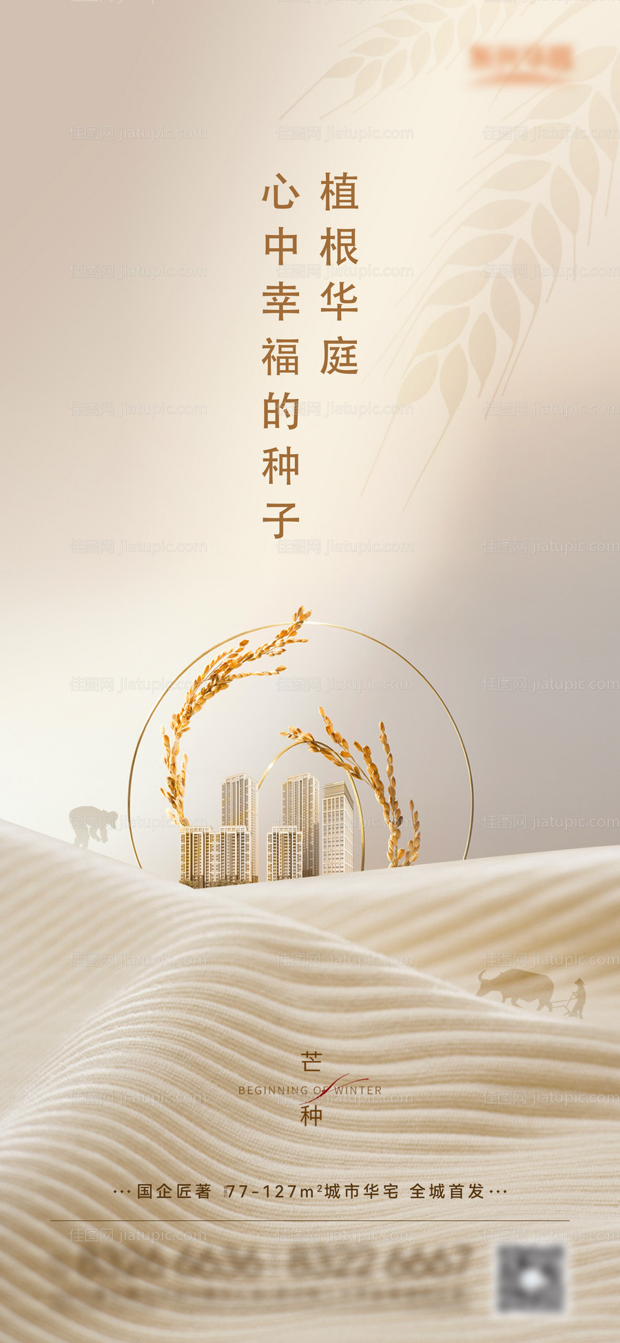 芒种海报-源文件