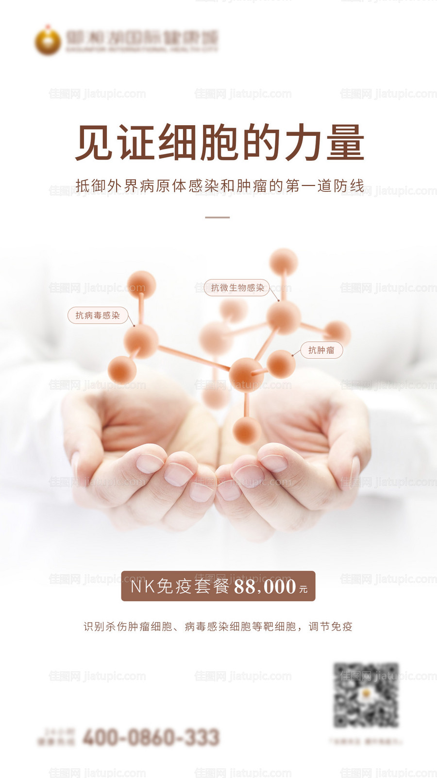 免疫力细胞海报-源文件