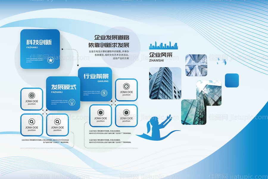 企业文化墙 -源文件