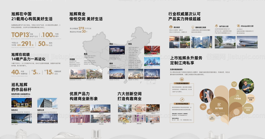 地产宣传展示品牌墙背景板-源文件