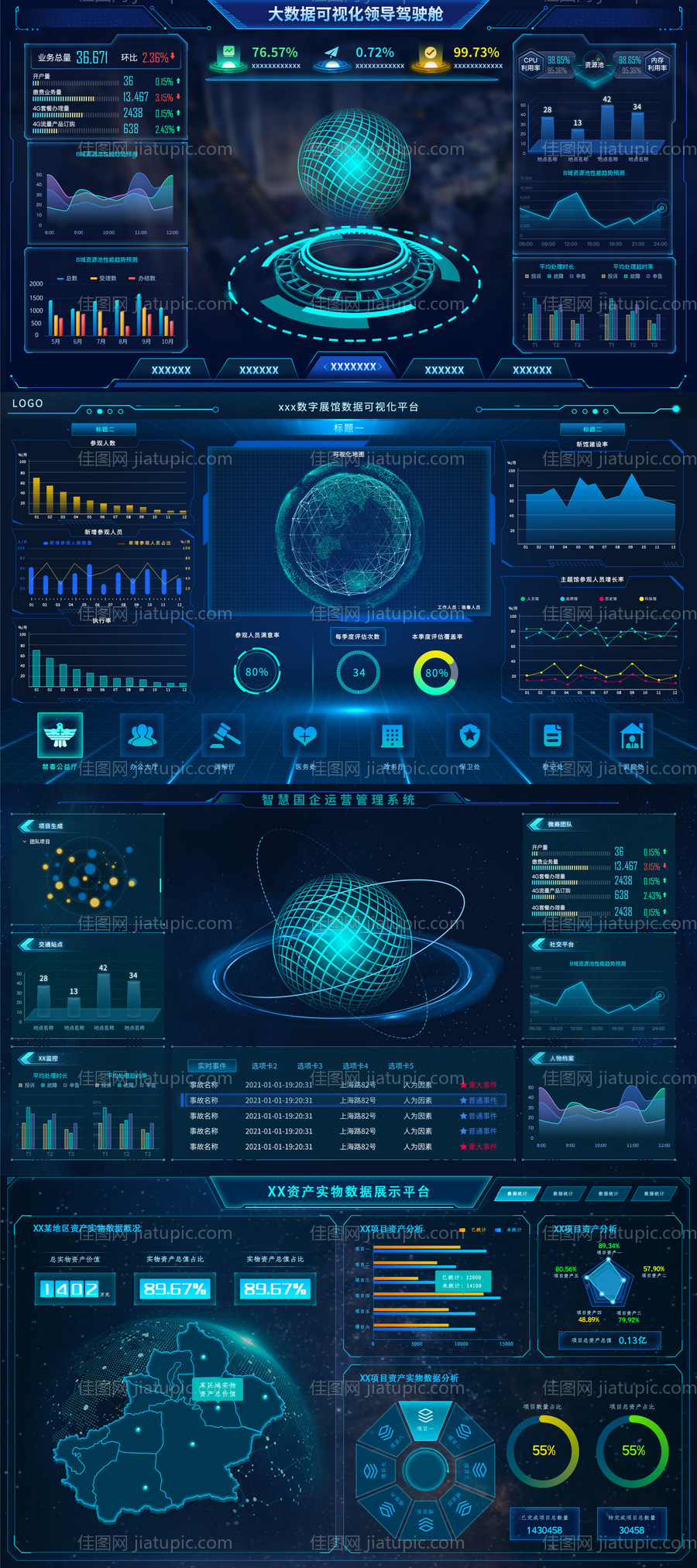 智慧国企运营UI界面-源文件