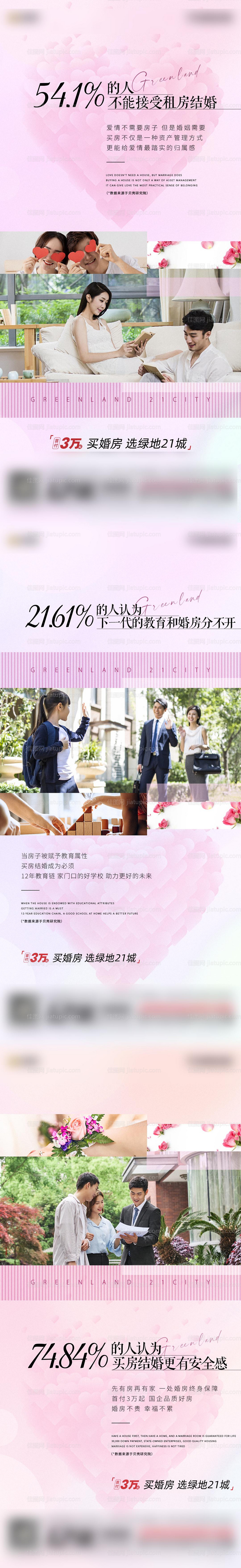 地产婚房系列海报-源文件