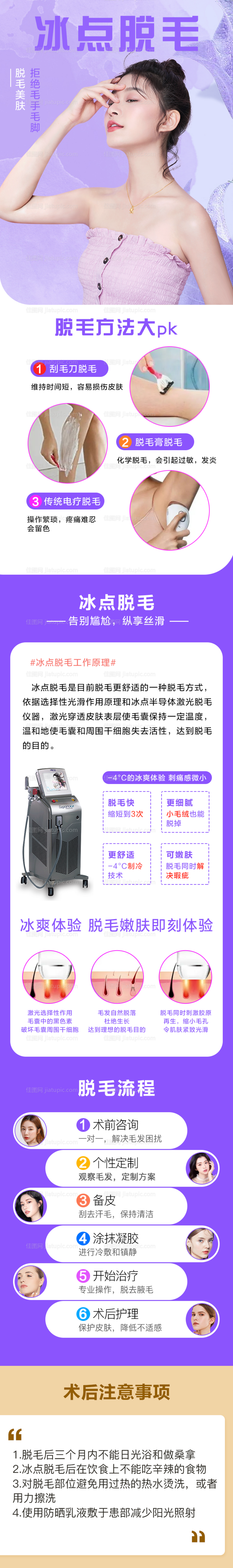 医美脱毛电商详情页-源文件