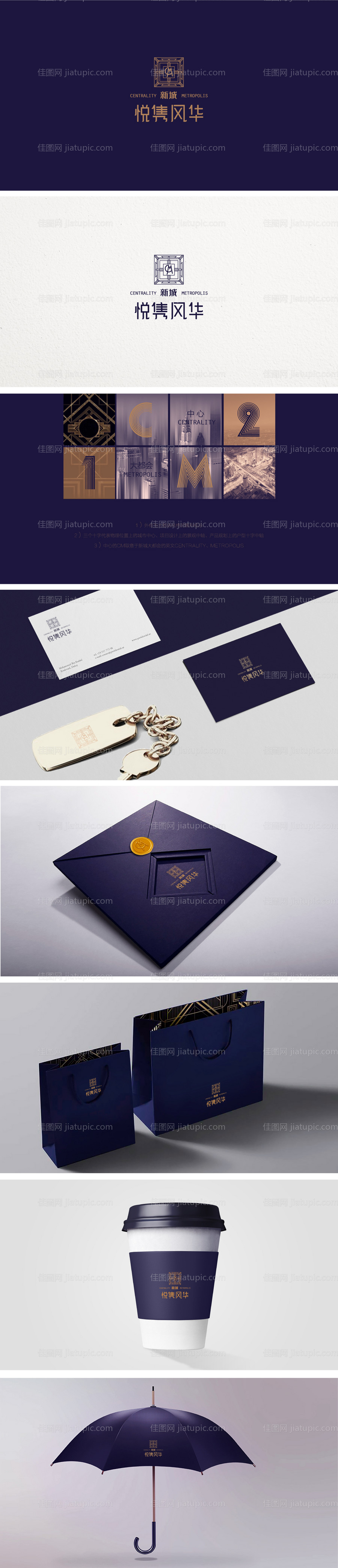 大都会房地产VI物料设计-源文件