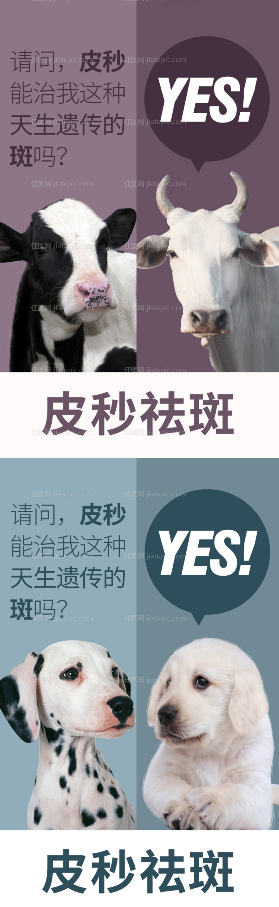 皮秒祛斑皮肤医美海报-源文件