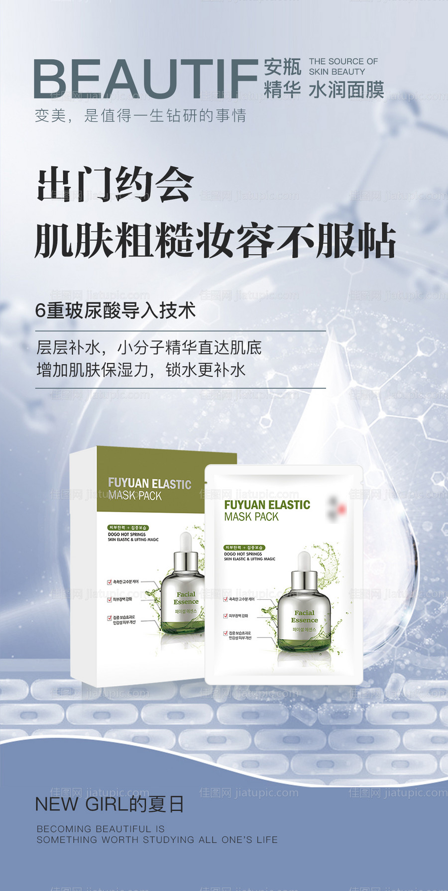 护肤海报-源文件