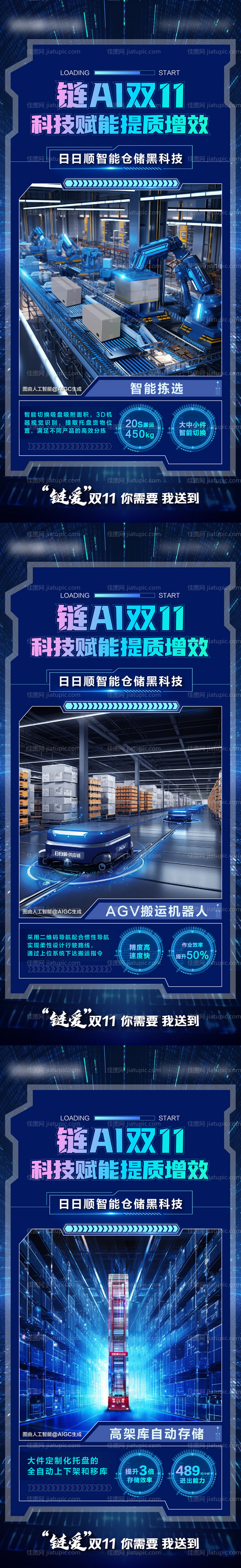 科技海报系列-源文件