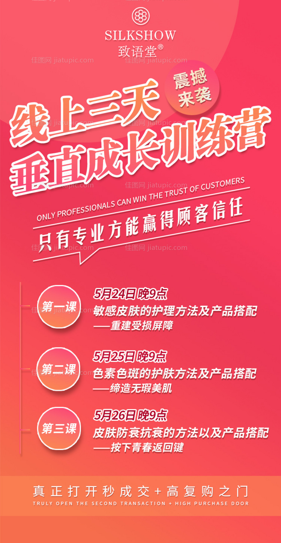 微商课程目录海报-源文件