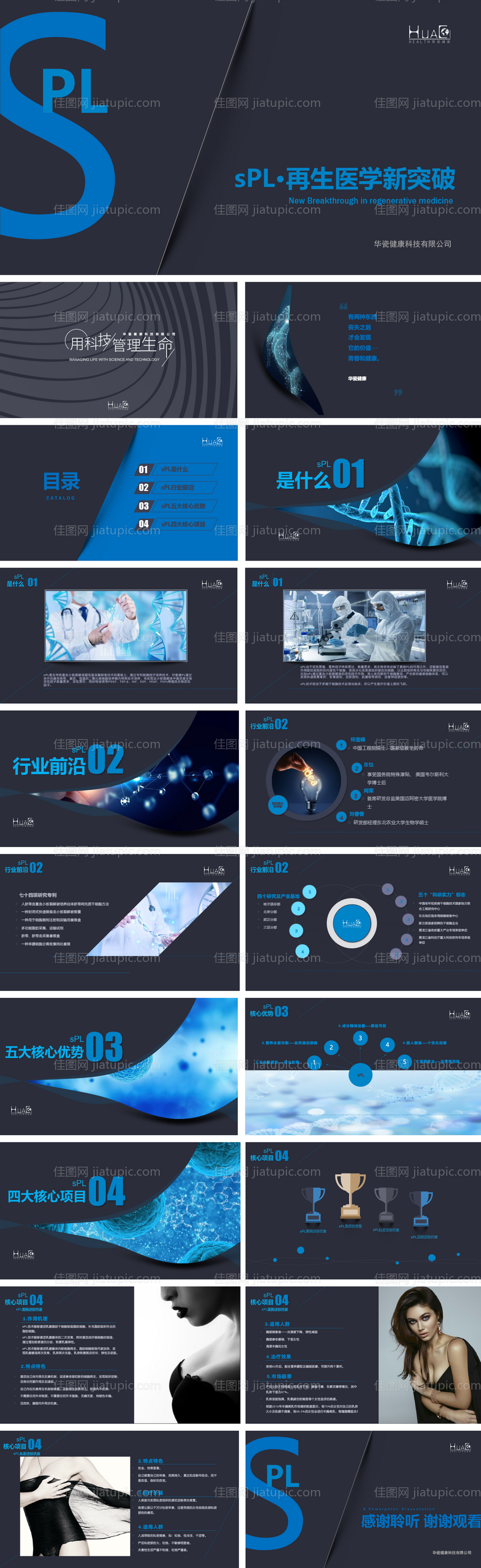 大健康科技项目ppt-源文件