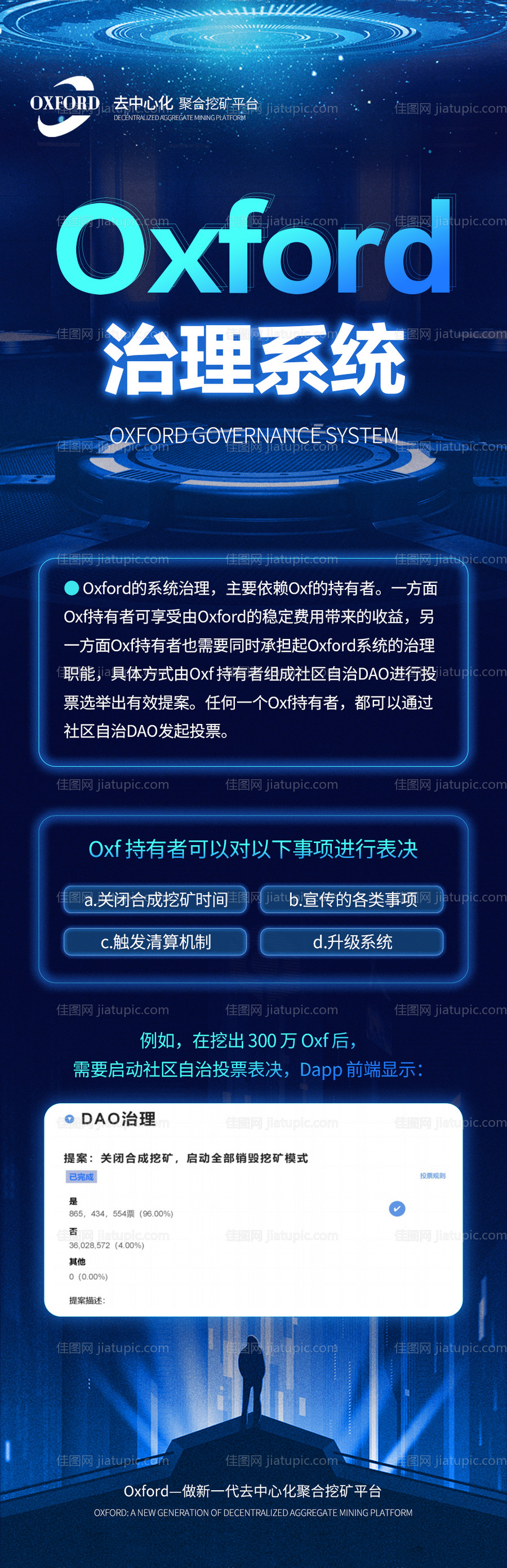 科技感区块链商务活动长图-源文件