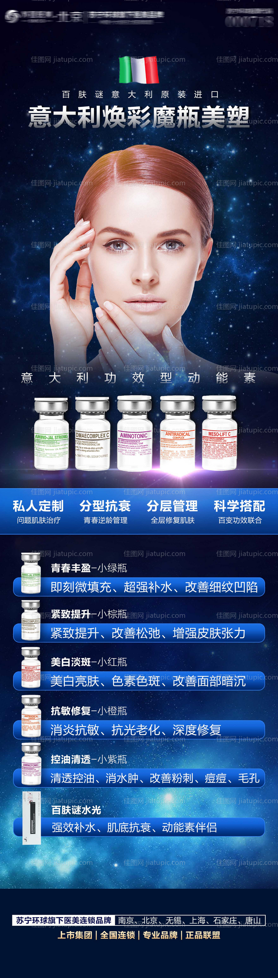 医美百肤谜海报-源文件