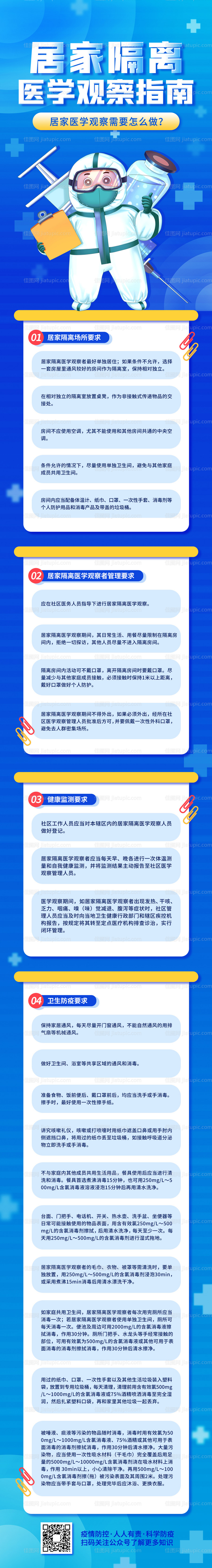 疫情居家隔离长图推文-源文件