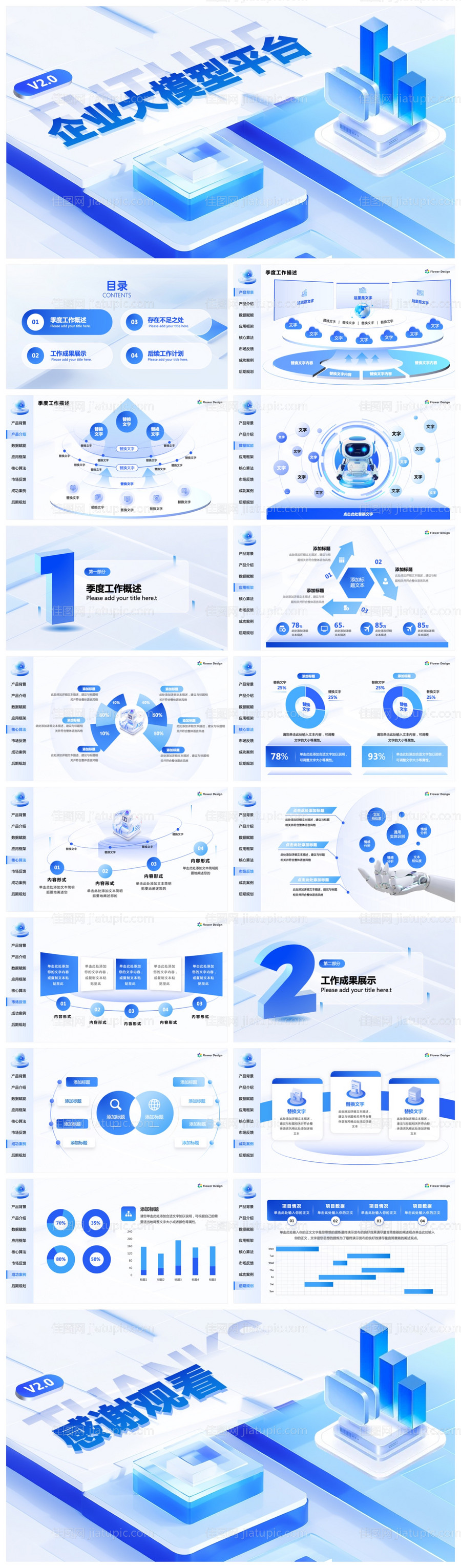 企业大模型平台PPT-源文件