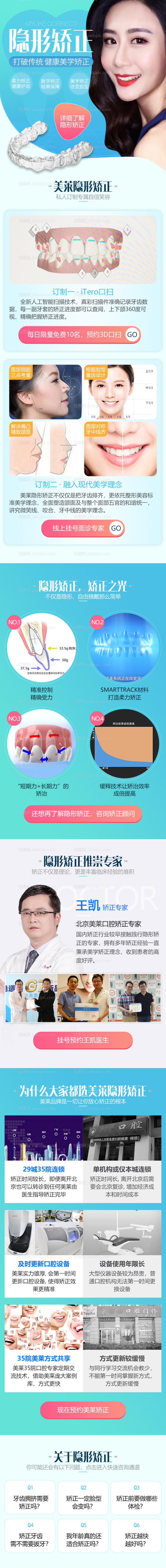 隐形矫正电商详情页-源文件