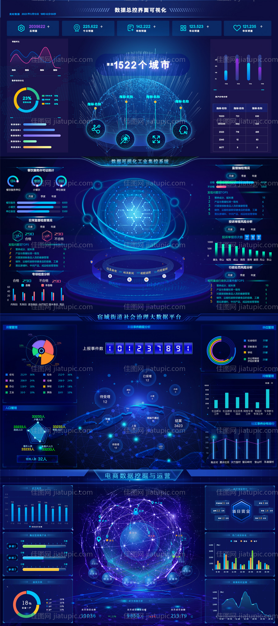 数据可视化工业集控系统UI界面软件数-源文件