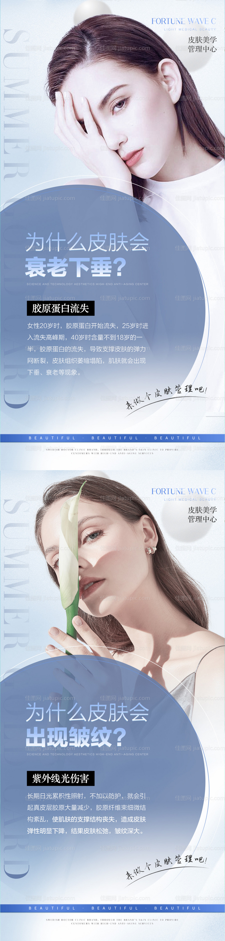 医美抗衰科普海报-源文件