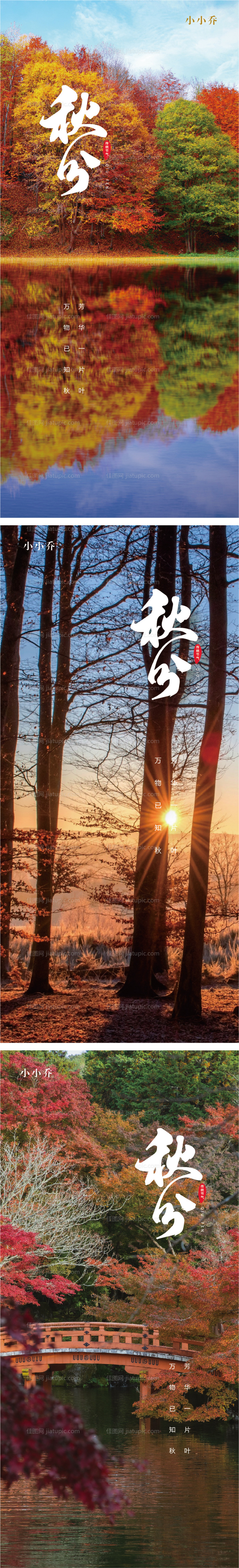 秋分系列海报-源文件