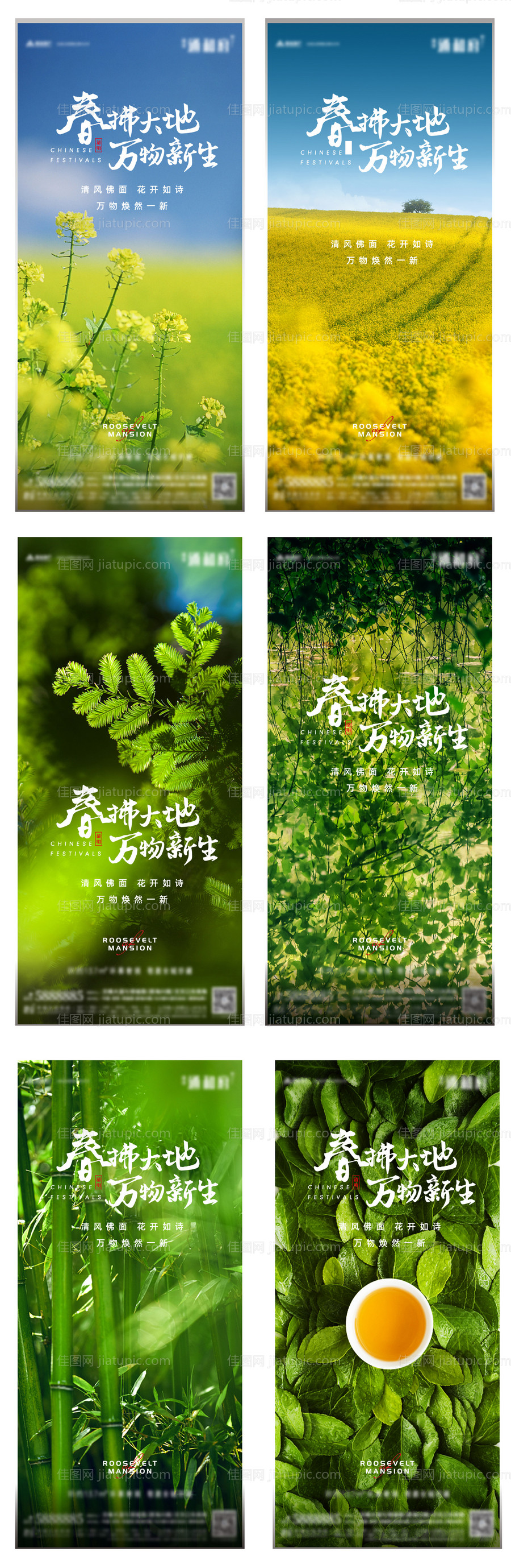 二十四节气系列海报-源文件