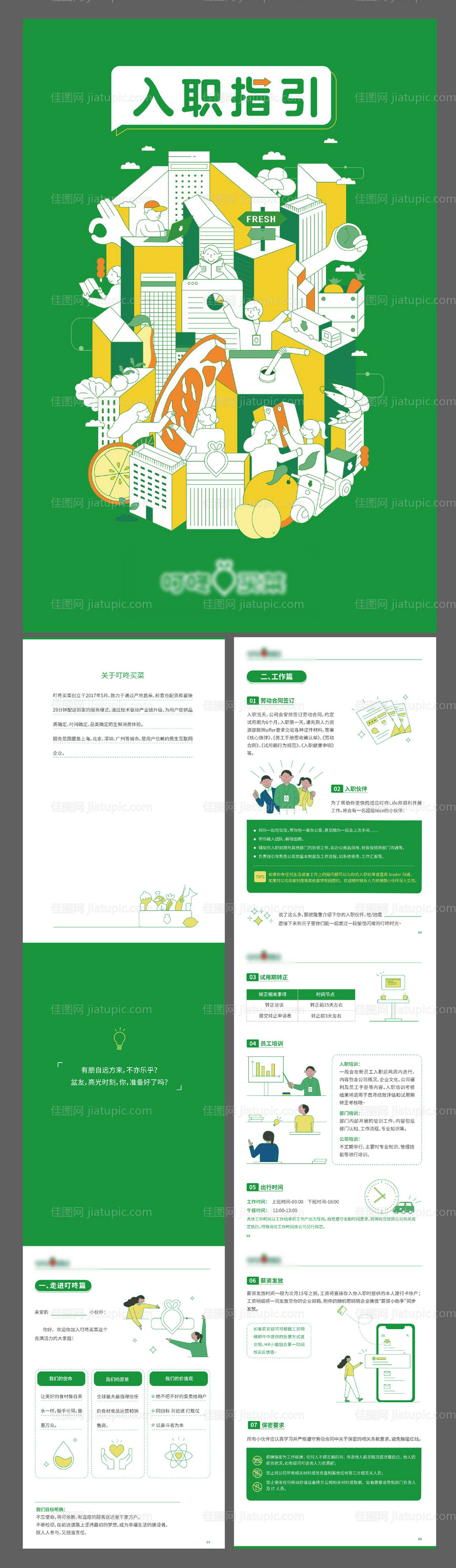 入职指引画册-源文件