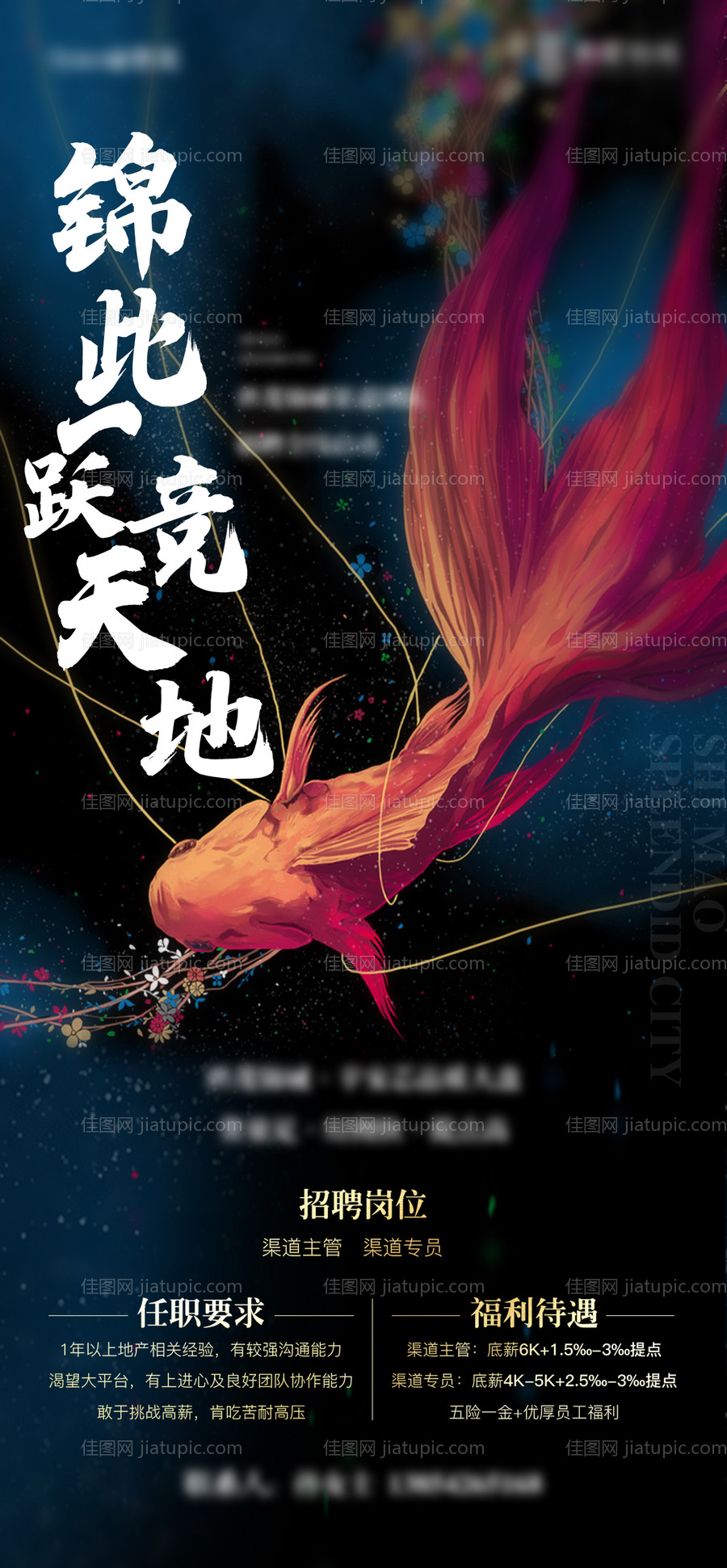 地产招聘移动端海报-源文件