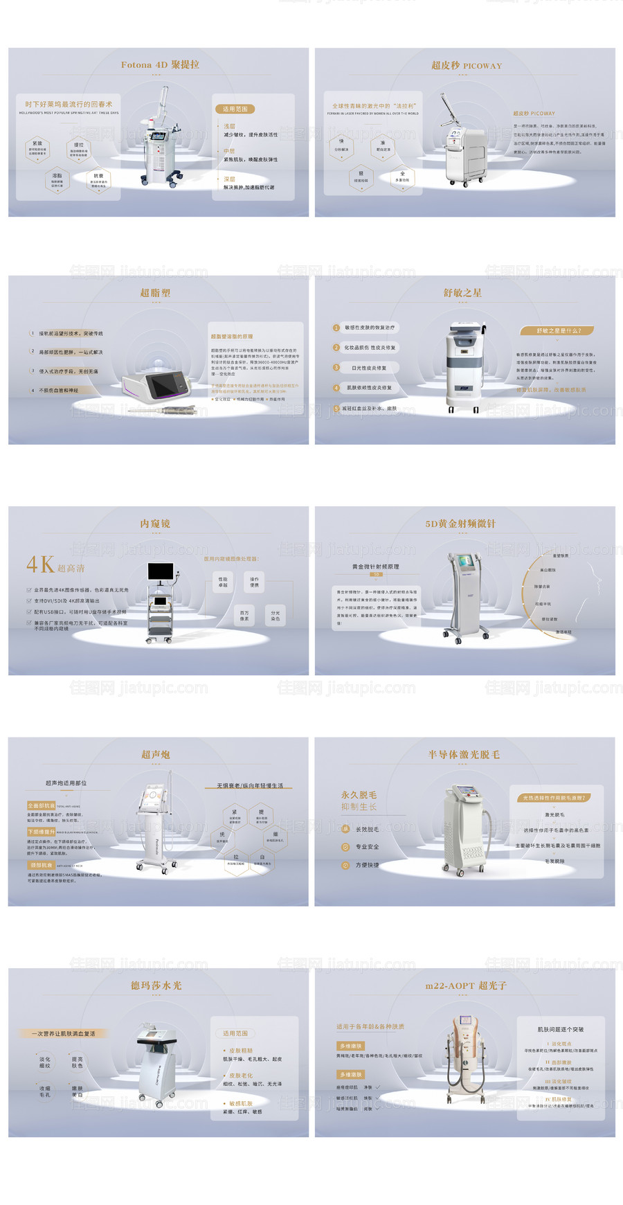 医美仪器介绍广告展板-源文件