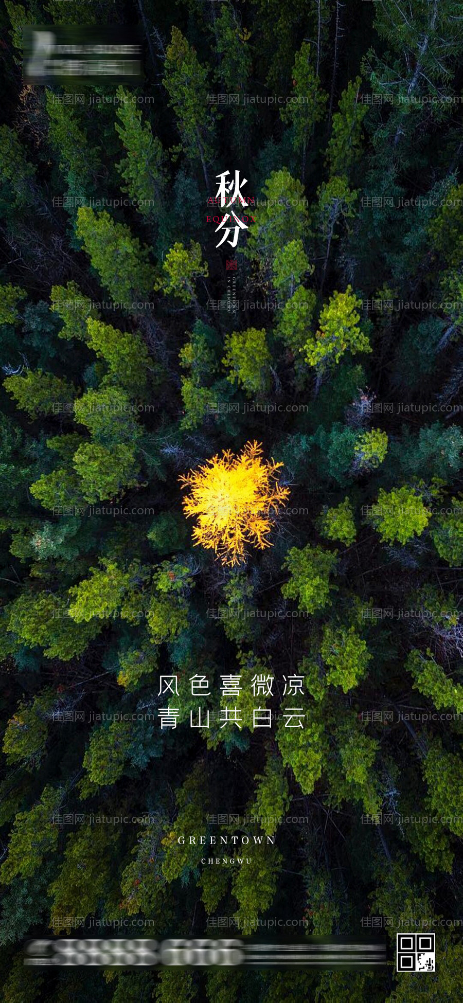 秋分海报-源文件