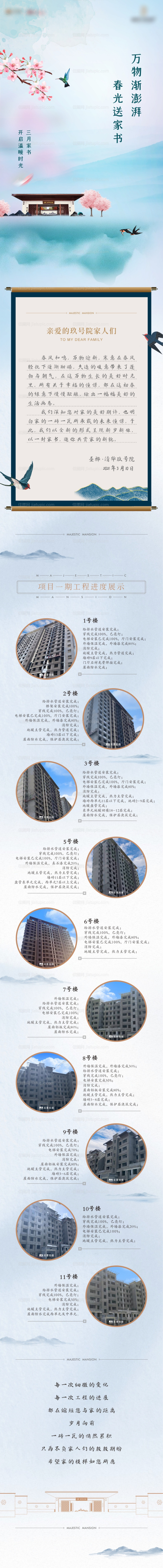 地产工程播报长图-源文件