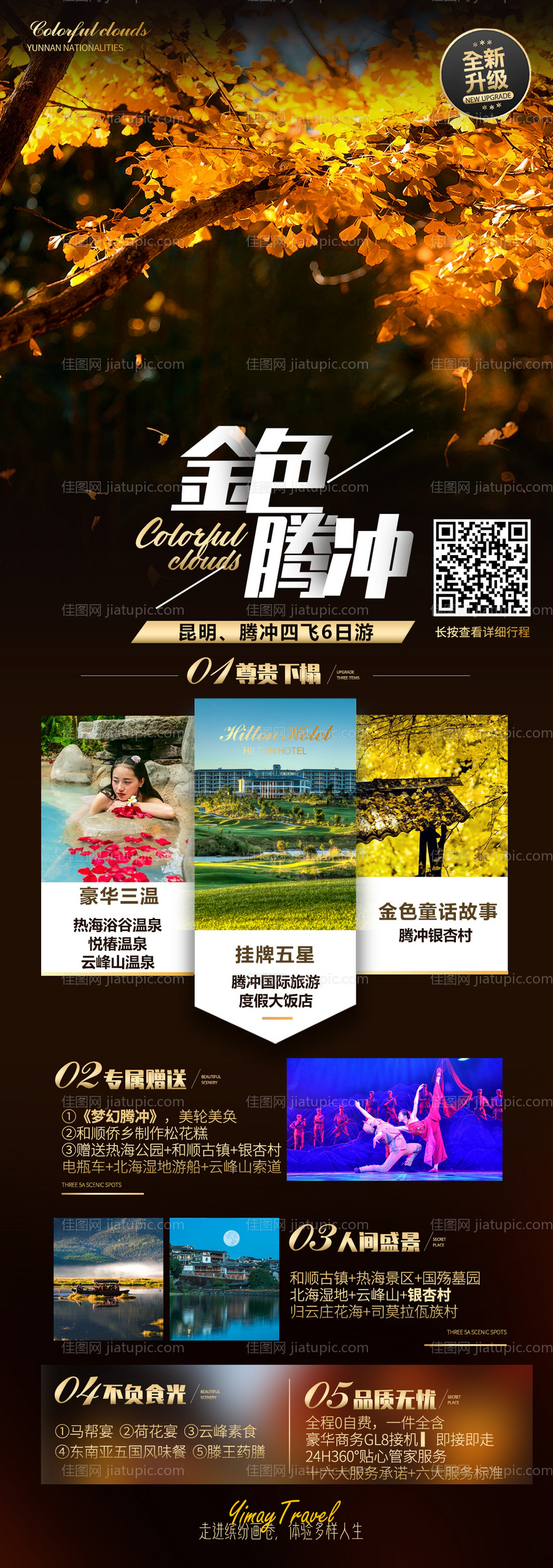 云南旅游海报-源文件