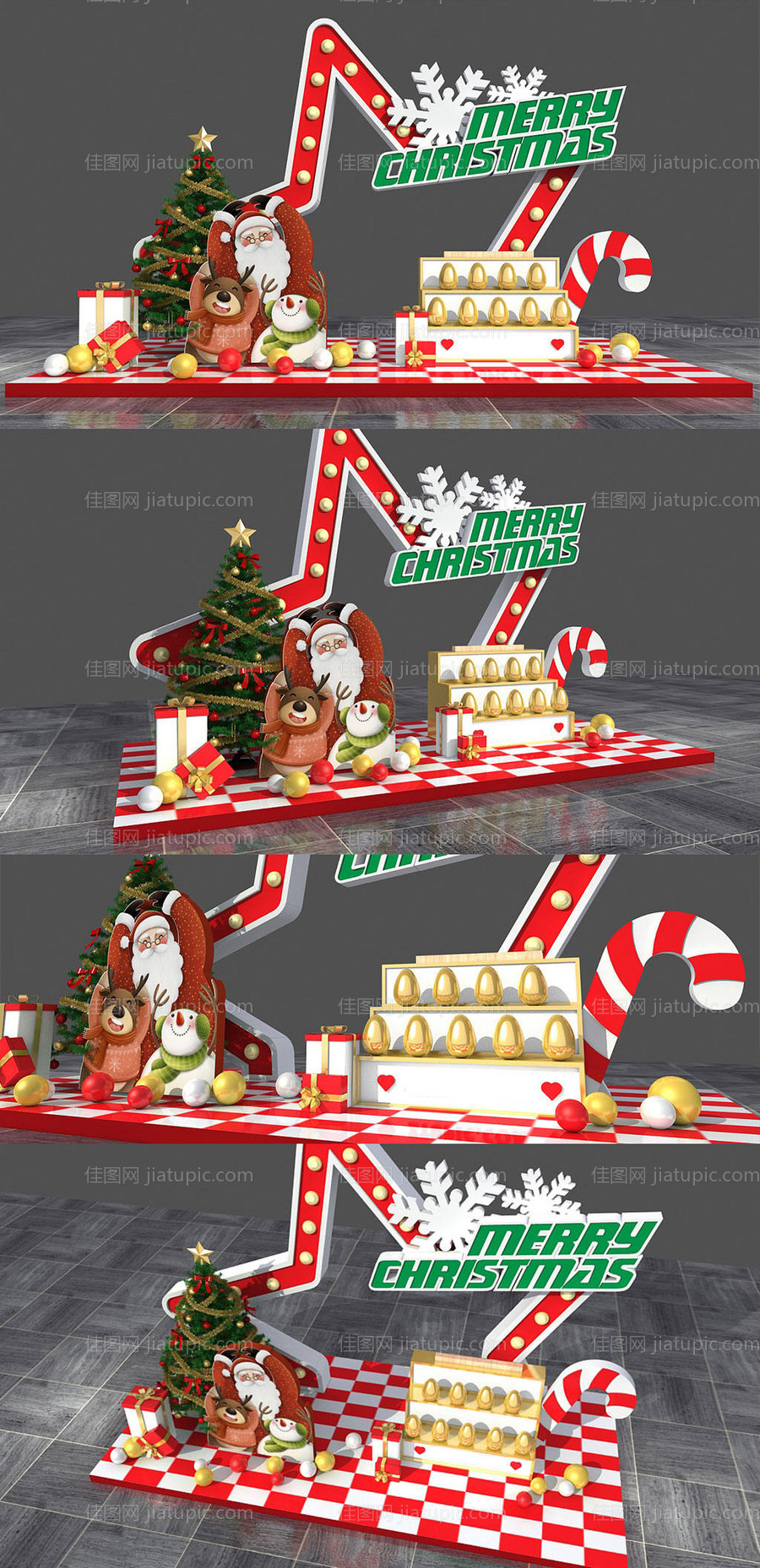 女神节美陈打卡布置-源文件