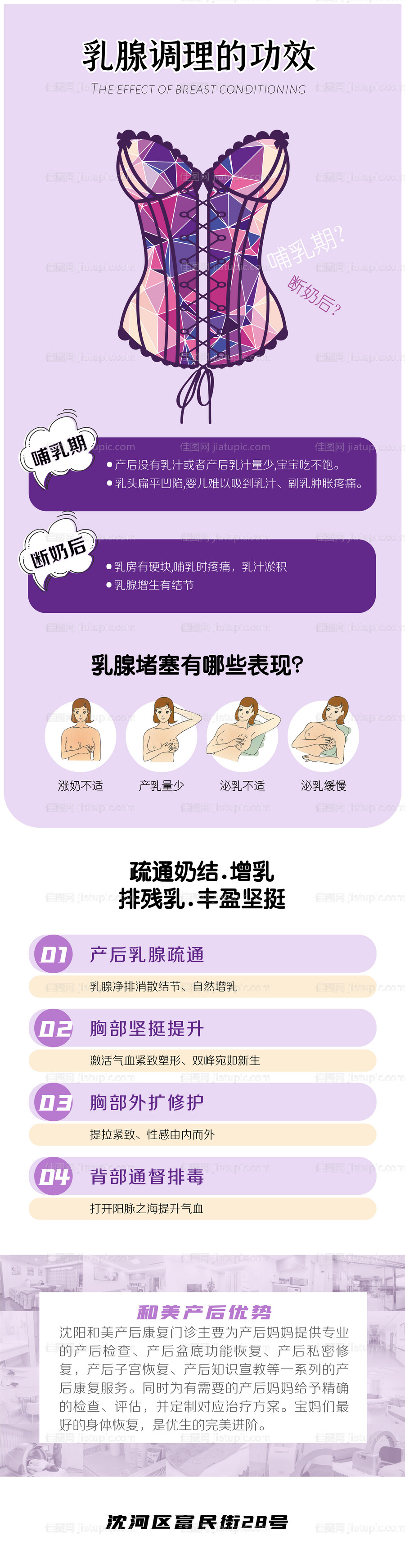 妇产医院乳腺调理的功效详情页-源文件