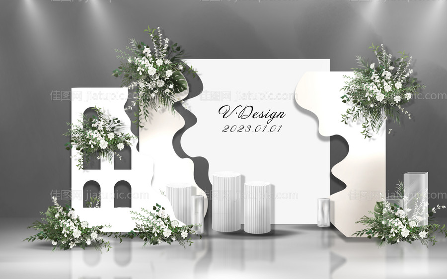 婚礼美陈-源文件