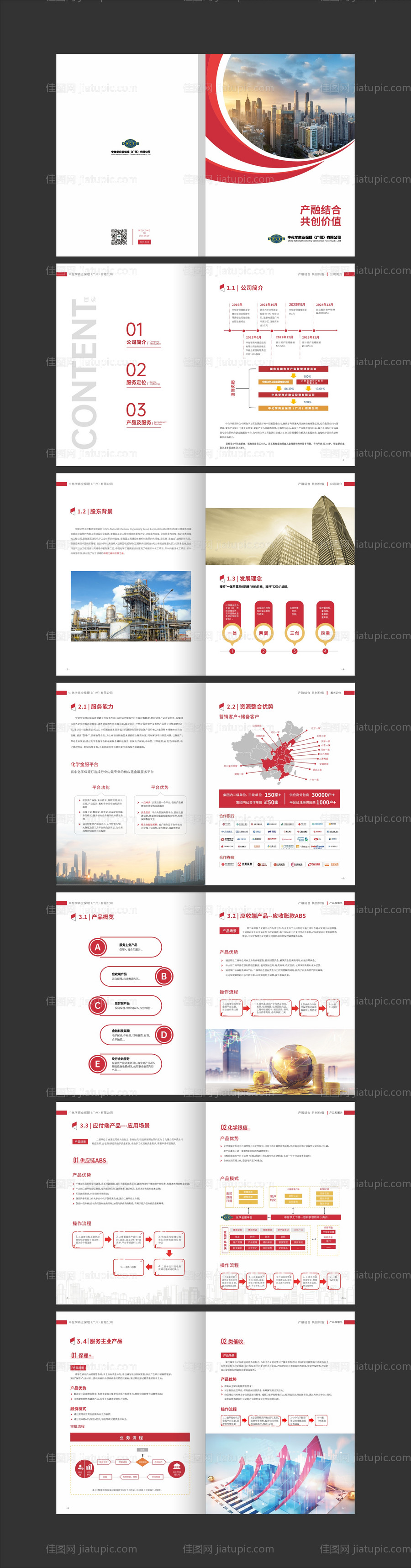 企业画册宣传册-源文件