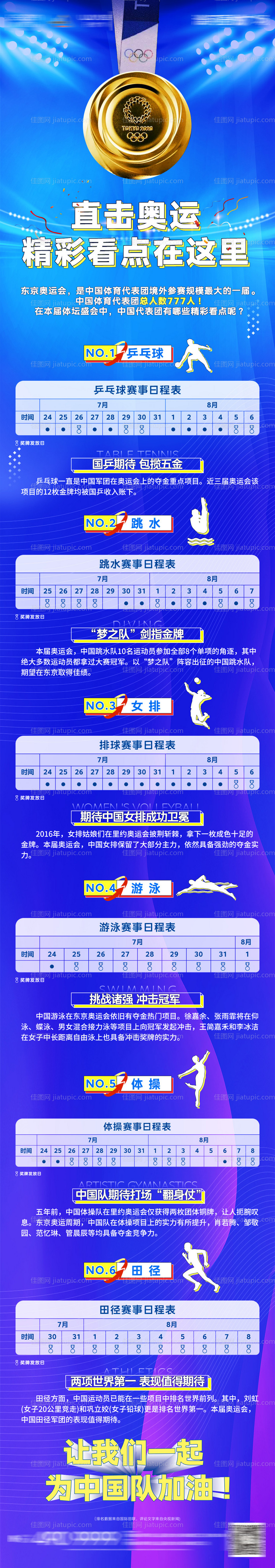 奥运赛事表-源文件