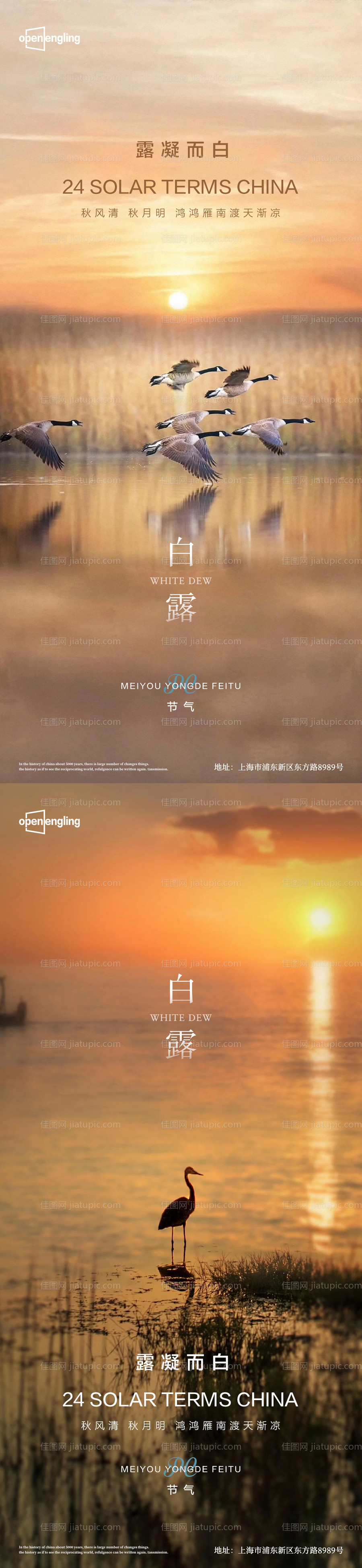 白露系列海报-源文件