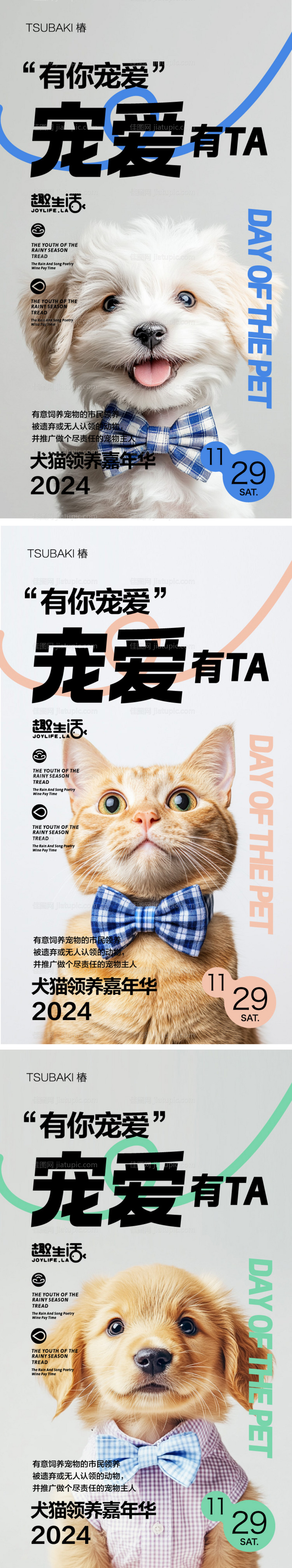 宠物活动海报-源文件